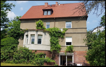 Wrocław Krzyki - Willa poniemiecka okolice Parku i dzielnicy Borek.
